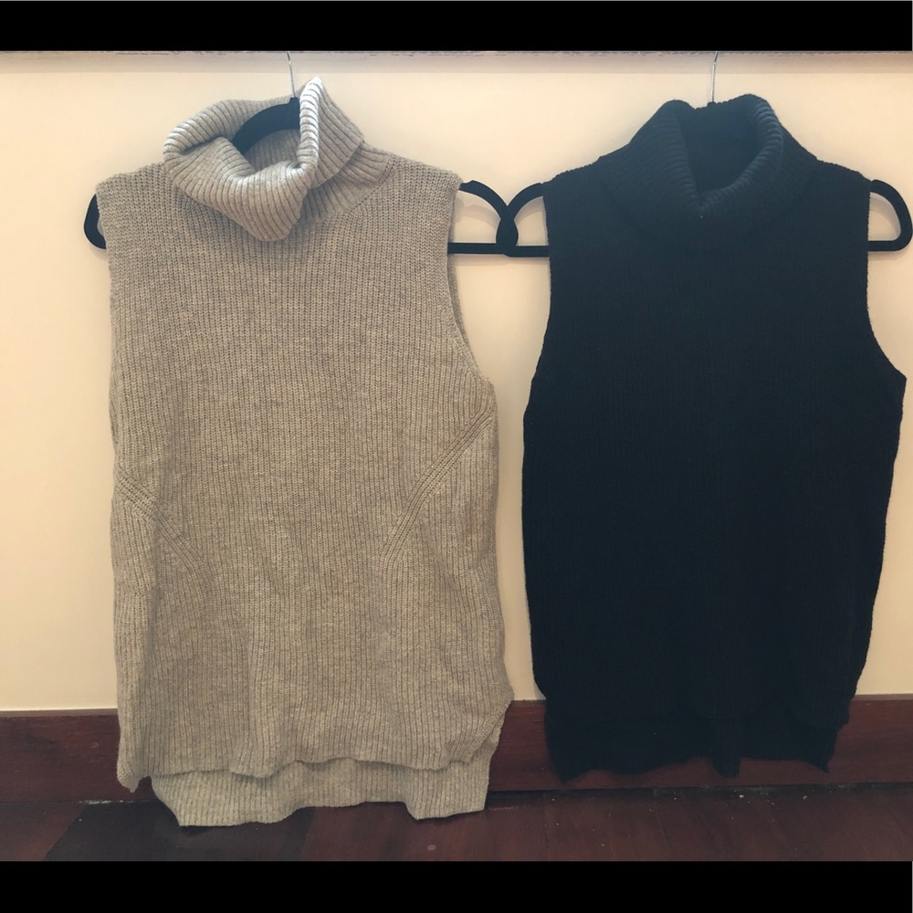 French Connection sleeveless high neck sweater